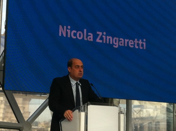 Nicola Zingaretti presenta Ge.Co.Web.